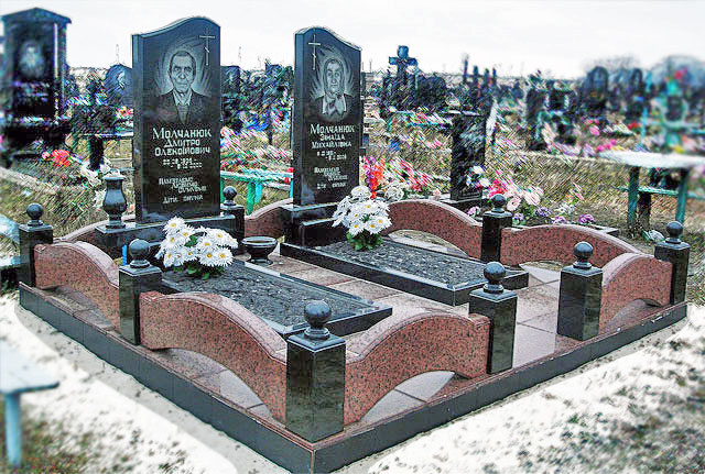 Памятник из гранита стоимость установка доставка